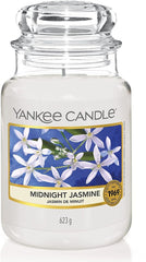 Yankee Candle Midnight Jasmine Large Jar Scented - AllurebeautypkYankee Candle Midnight Jasmine Large Jar Scented