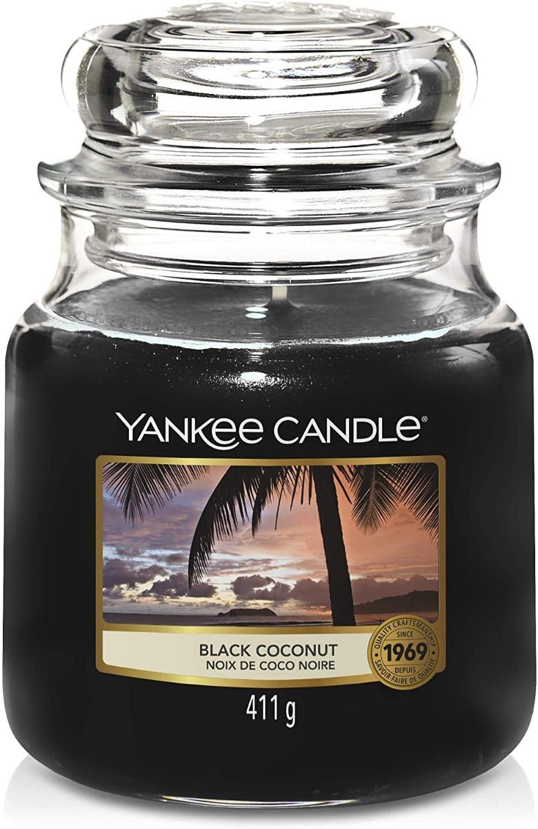 Yankee Candle Coconut Jug Black 411g - AllurebeautypkYankee Candle Coconut Jug Black 411g