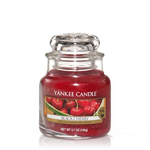 Yankee Candle jar Small Black Cherry 104g - AllurebeautypkYankee Candle jar Small Black Cherry 104g