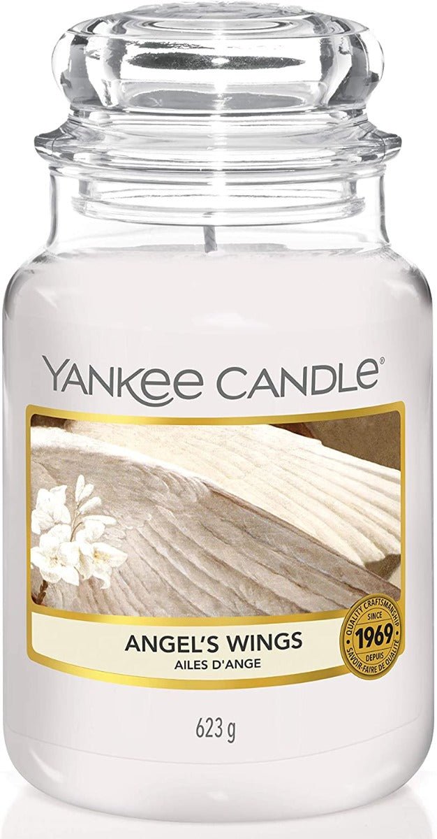 Yankee Candle Scented Angel's Wings Large Jar - AllurebeautypkYankee Candle Scented Angel's Wings Large Jar
