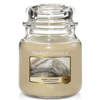 Yankee Candles Classic Medium Jar Warm Cashmere 411 G - AllurebeautypkYankee Candles Classic Medium Jar Warm Cashmere 411 G