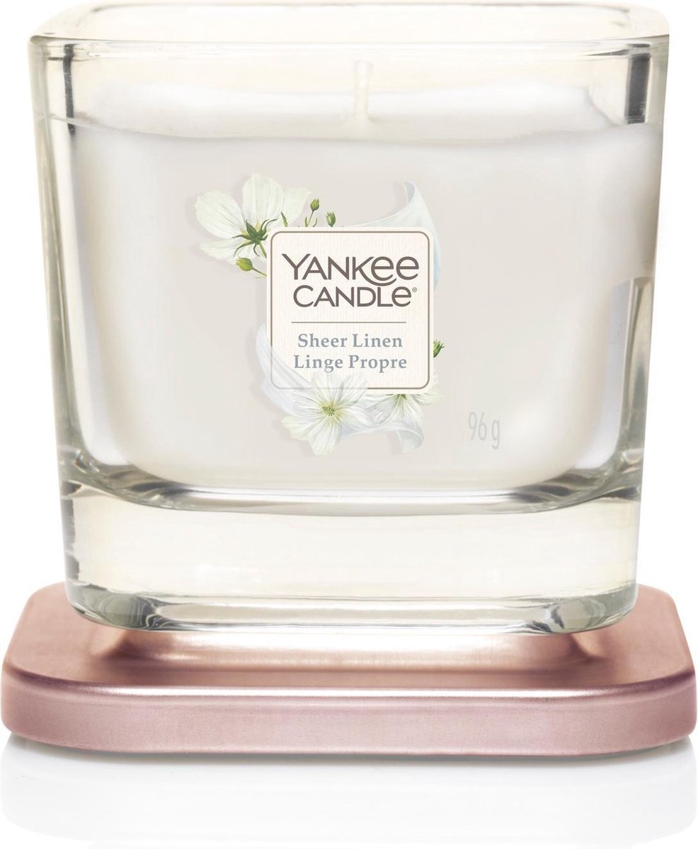 Yankee Candle Elevation Limited Edition Small Sheer Linen 96G - AllurebeautypkYankee Candle Elevation Limited Edition Small Sheer Linen 96G
