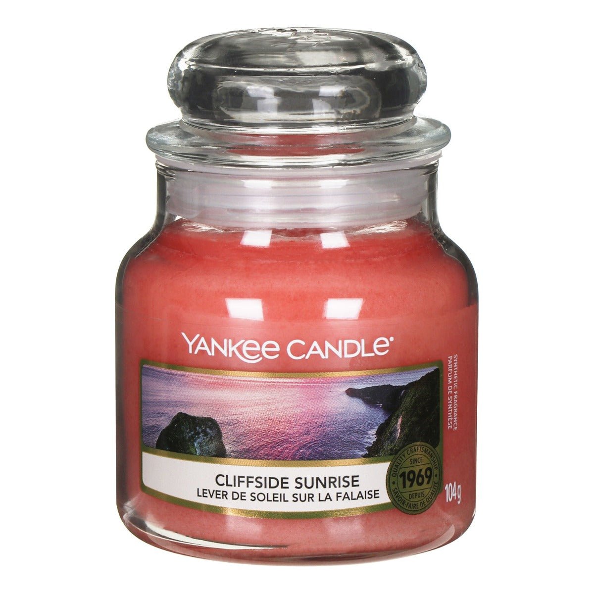 Yankee Candle Classic Small Jar Cliffside Sunrise 104G - AllurebeautypkYankee Candle Classic Small Jar Cliffside Sunrise 104G