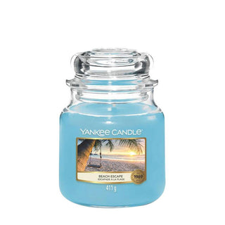 Yankee Candle Classic Medium Jar Beach Escape 411G - AllurebeautypkYankee Candle Classic Medium Jar Beach Escape 411G