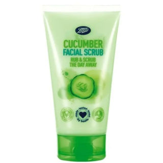 Boots Cucumber Facial Scrub Rub & Scrub The Day Away 150Ml - AllurebeautypkBoots Cucumber Facial Scrub Rub & Scrub The Day Away 150Ml