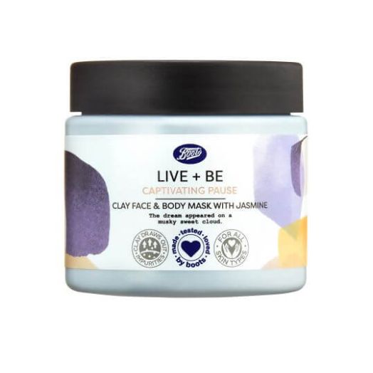 Boots Live Be Clay Face and Body Mask 200Ml - AllurebeautypkBoots Live Be Clay Face and Body Mask 200Ml