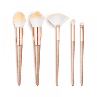 Makeup Revolution Precious Stone Brush Set Rose Quartz - Brush Set - AllurebeautypkMakeup Revolution Precious Stone Brush Set Rose Quartz - Brush Set