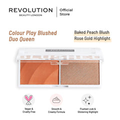 Makeup Revolution Relove Colour Play Blushed Blush - AllurebeautypkMakeup Revolution Relove Colour Play Blushed Blush