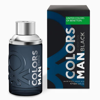 BENETTON COLORS BLACK MAN EDT SPRAY 60ml - AllurebeautypkBENETTON COLORS BLACK MAN EDT SPRAY 60ml