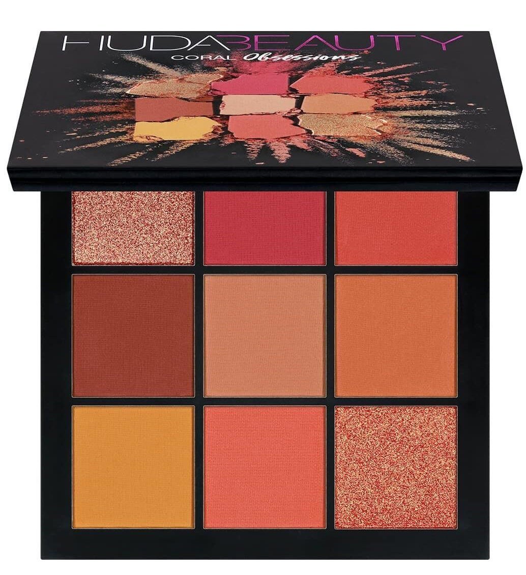 Huda Beauty Coral Obsessions Eyeshadow Palette - AllurebeautypkHuda Beauty Coral Obsessions Eyeshadow Palette