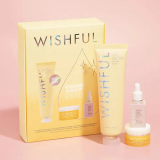 Wishful hydrate & Glow Trio Set Scrub+Moisturizer+Serum - AllurebeautypkWishful hydrate & Glow Trio Set Scrub+Moisturizer+Serum