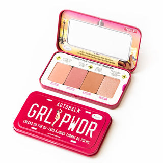 TheBalm Autobalm Grl Pwdr Cheek Palette - AllurebeautypkTheBalm Autobalm Grl Pwdr Cheek Palette