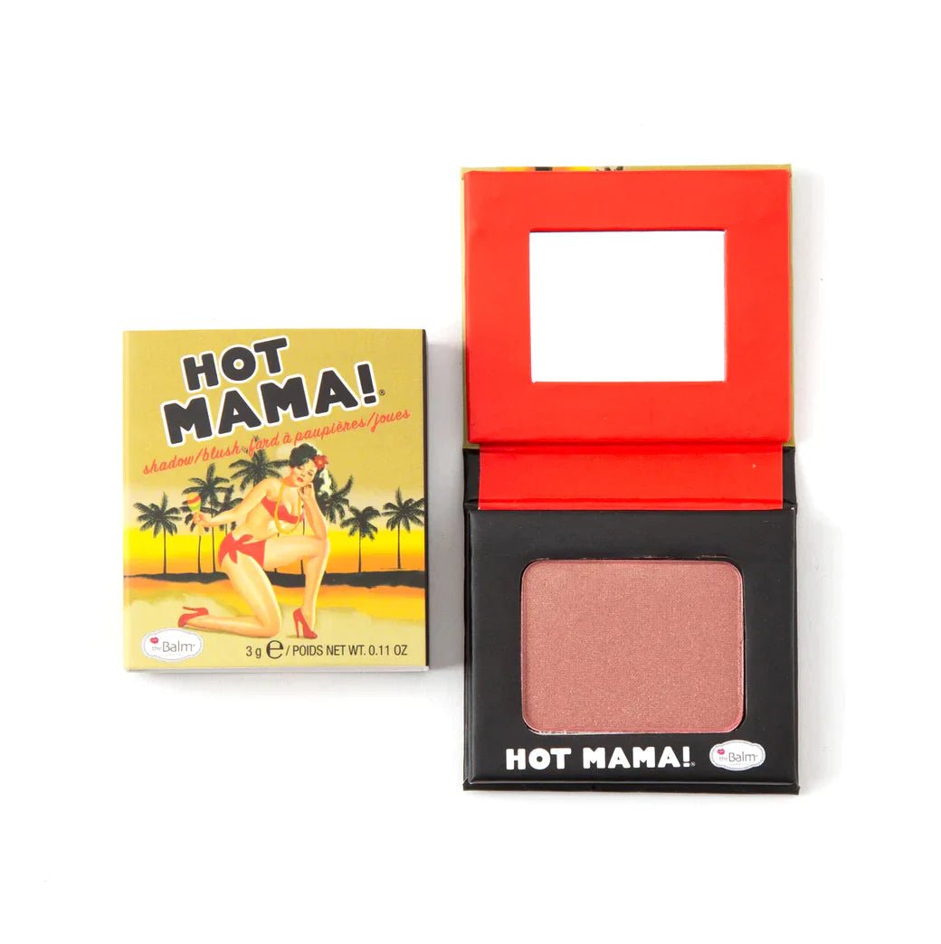 The Balm Hot Mama Mini Blush - AllurebeautypkThe Balm Hot Mama Mini Blush