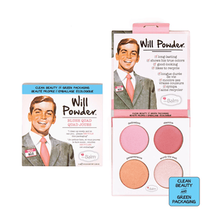 The Balm Will Powder Blush Quad - AllurebeautypkThe Balm Will Powder Blush Quad