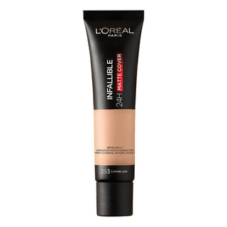 L'OREAL 24H Matte Cover Foundation 253 Caramel Sand 35Ml - AllurebeautypkL'OREAL 24H Matte Cover Foundation 253 Caramel Sand 35Ml