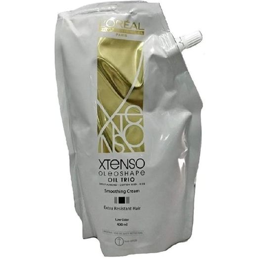 Loreal Professional Oil Trio Xtenso Smoothing Cream For Resistant Hair 400Ml - AllurebeautypkLoreal Professional Oil Trio Xtenso Smoothing Cream For Resistant Hair 400Ml