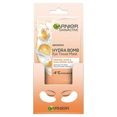Garnier Skin Active Hydra Bomb Orange Tissue Eye Mask, Cooling Effect 6G - AllurebeautypkGarnier Skin Active Hydra Bomb Orange Tissue Eye Mask, Cooling Effect 6G