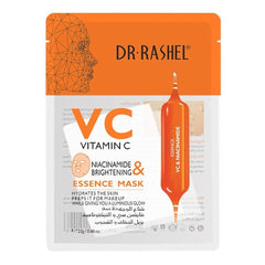 Dr.Rashel VC& Niacinamide Brightening Essence Mask 25G - AllurebeautypkDr.Rashel VC& Niacinamide Brightening Essence Mask 25G