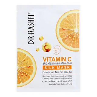 Dr. Rashel Vitamin C Brightening & Anti Aging Silk Mask - AllurebeautypkDr. Rashel Vitamin C Brightening & Anti Aging Silk Mask