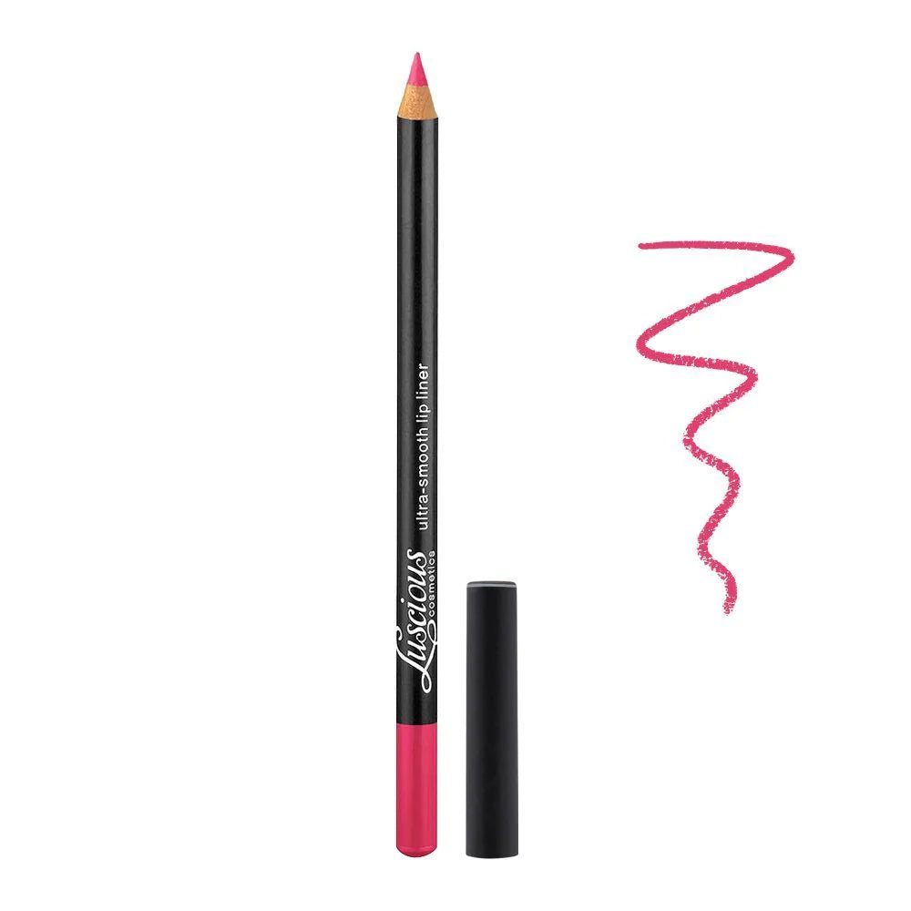 Luscious Ultra Smooth Lip Liner Pencil Fschia - AllurebeautypkLuscious Ultra Smooth Lip Liner Pencil Fschia