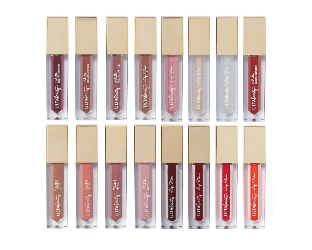 Ulta Beauty Lip Glossy 16 Pecs Lip Vault Kit - AllurebeautypkUlta Beauty Lip Glossy 16 Pecs Lip Vault Kit