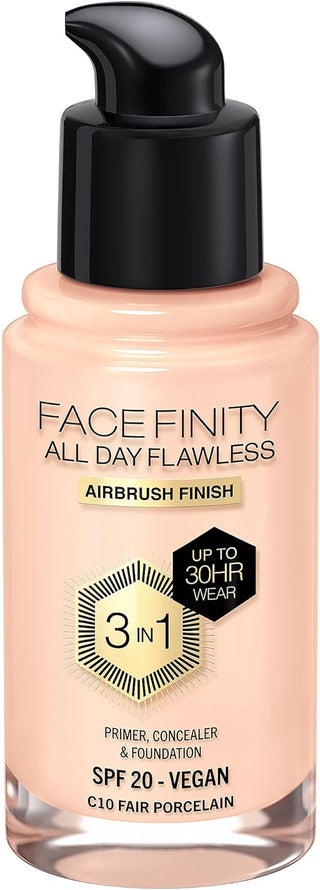 Max Factor Facefinity All Day Flawless 3In1 Foundation - AllurebeautypkMax Factor Facefinity All Day Flawless 3In1 Foundation