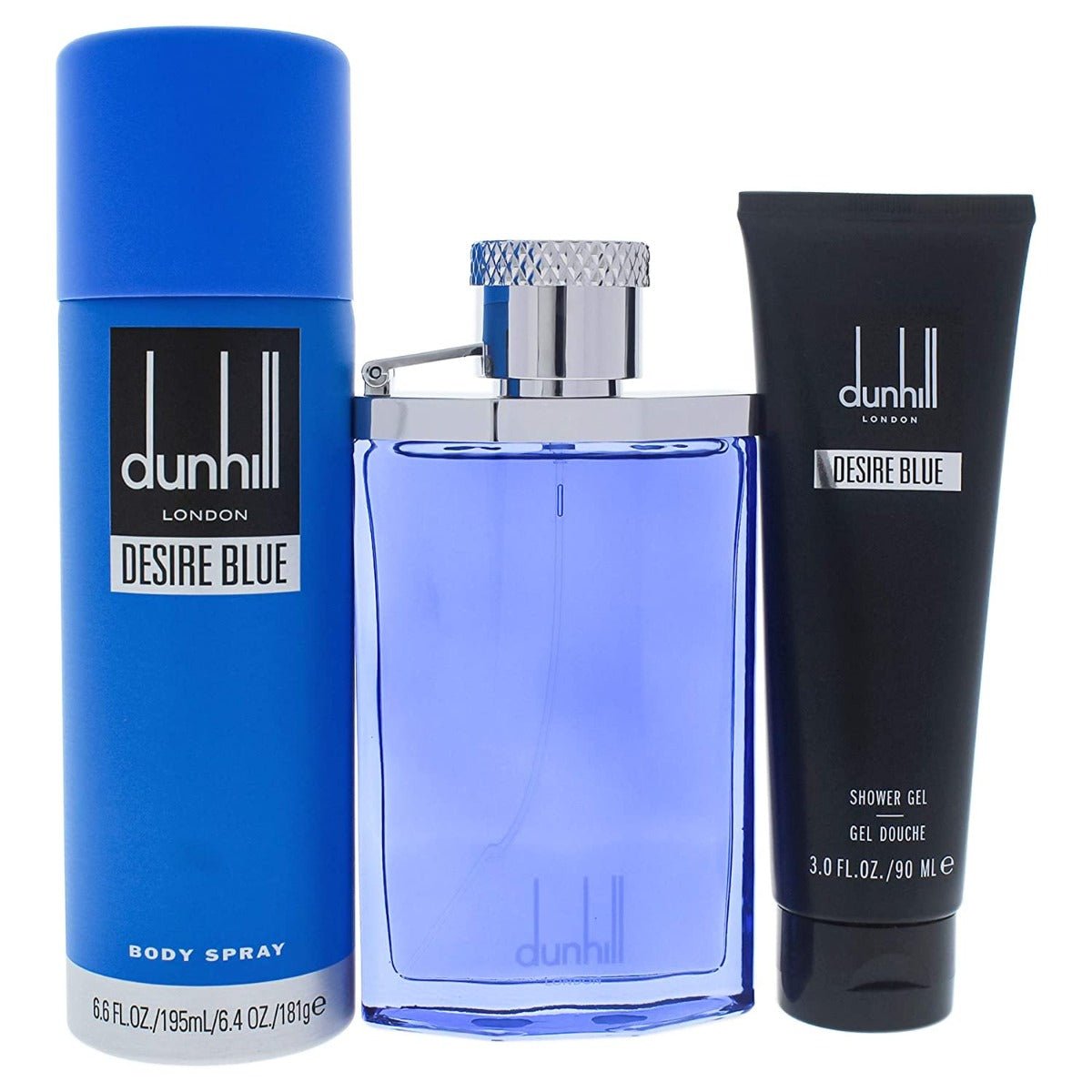 Dunhill Desire Blue For Men 100 ML Edt +195 Ml Body Spray+90 Ml Shower Gel - AllurebeautypkDunhill Desire Blue For Men 100 ML Edt +195 Ml Body Spray+90 Ml Shower Gel