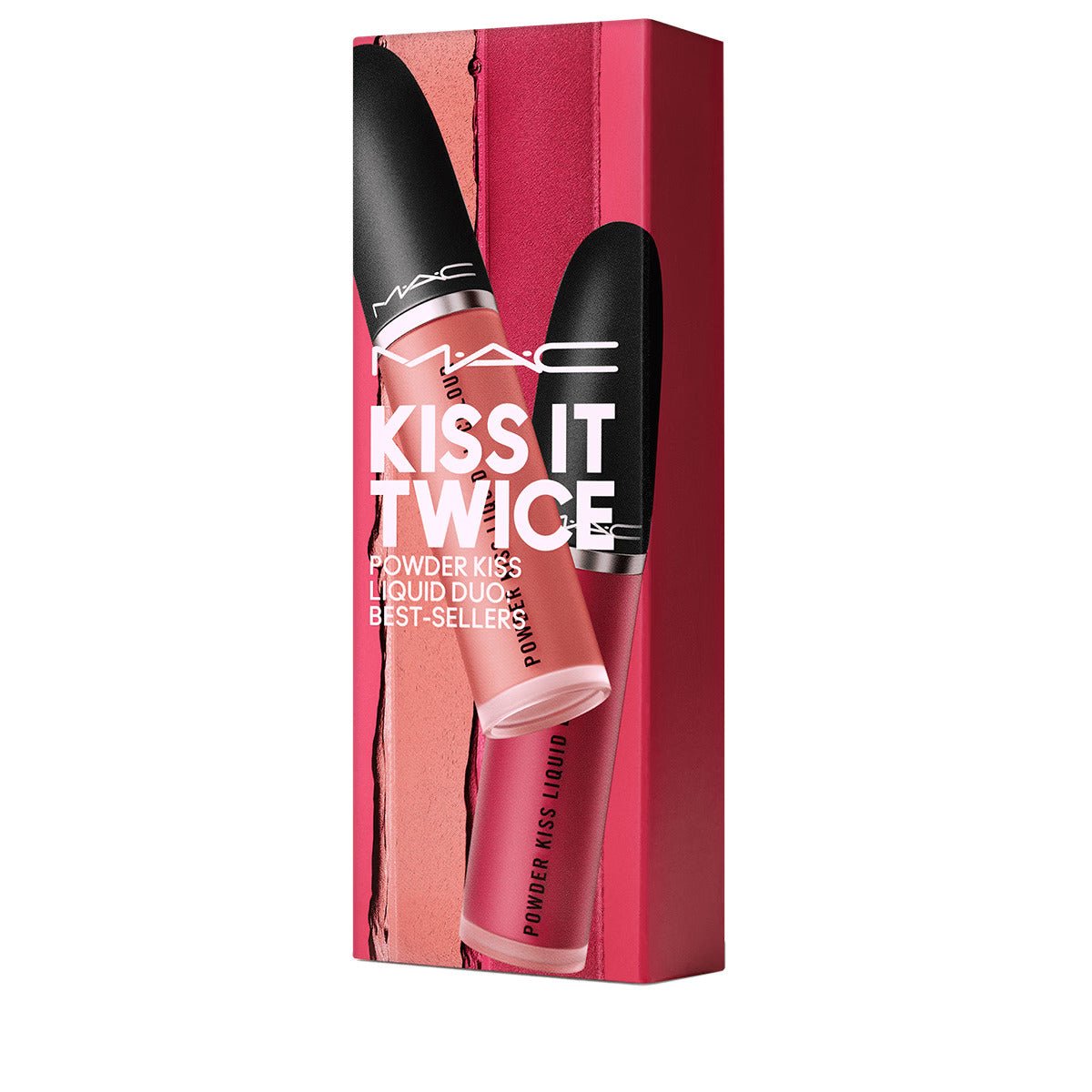 Mac Kiss It Twice Powderkiss Liquid Lipstick Mull It over 989+Sweetie 995 - AllurebeautypkMac Kiss It Twice Powderkiss Liquid Lipstick Mull It over 989+Sweetie 995