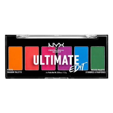 NYX Ultimate Edit Shadow Palette Bright - AllurebeautypkNYX Ultimate Edit Shadow Palette Bright