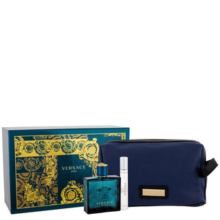 Versace Eros Gift Set EDT 100Ml + EDT 10Ml + Pouch - AllurebeautypkVersace Eros Gift Set EDT 100Ml + EDT 10Ml + Pouch