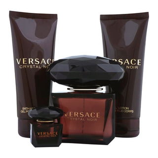 Versage Crystal Noir Women EDT 90Ml+EDT 5Ml+B Lotion 100Ml+S Gel 100Ml - AllurebeautypkVersage Crystal Noir Women EDT 90Ml+EDT 5Ml+B Lotion 100Ml+S Gel 100Ml