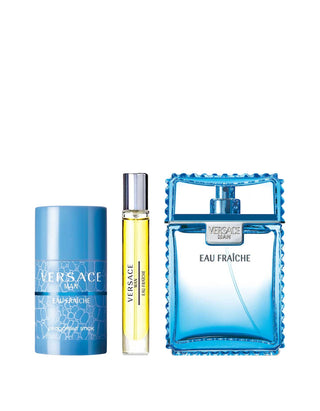 Versace Eau Fraiche Men Set EDT 100Ml+EDT 10+Deo Stick 75Ml - AllurebeautypkVersace Eau Fraiche Men Set EDT 100Ml+EDT 10+Deo Stick 75Ml