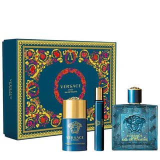 Versace Eros For Men Set EDT 100Ml+EDT 10Ml+Deo Stick 75Ml - AllurebeautypkVersace Eros For Men Set EDT 100Ml+EDT 10Ml+Deo Stick 75Ml