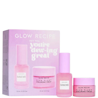 Glow Recipe Gift Set Plum Plump Serum 10Ml + Plum Plump Cream 15Ml