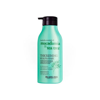 Luxliss Macadamia & Tea Tree Thickening Hair Care Conditioner 500Ml - AllurebeautypkLuxliss Macadamia & Tea Tree Thickening Hair Care Conditioner 500Ml