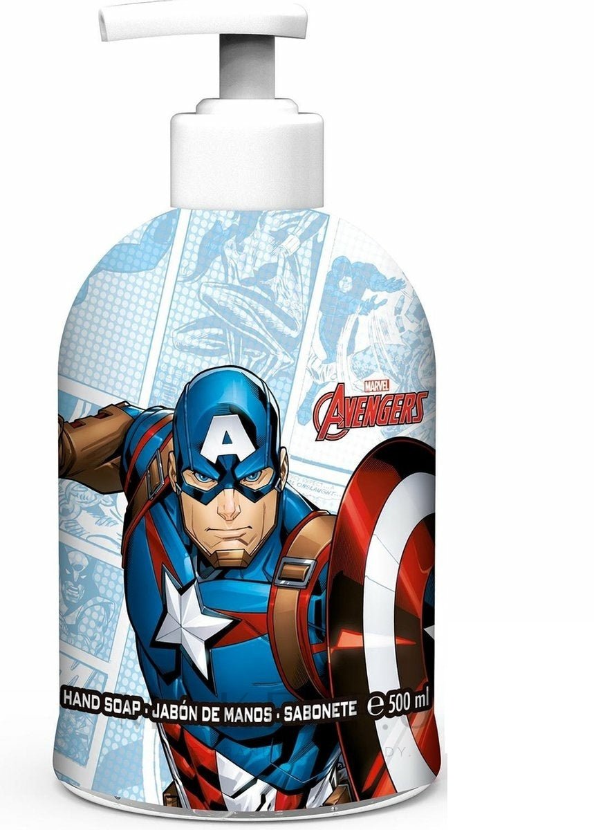 Marvel Captain America Hand Soap 500Ml - AllurebeautypkMarvel Captain America Hand Soap 500Ml