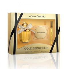 Women Secret Gold Edp100Ml+Edp 10Ml+Handy Mirror - AllurebeautypkWomen Secret Gold Edp100Ml+Edp 10Ml+Handy Mirror