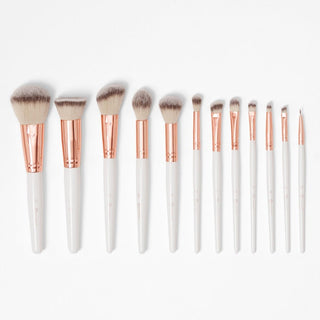 Bh Cosmetics Rose Romance 12 Piece Brush Set - AllurebeautypkBh Cosmetics Rose Romance 12 Piece Brush Set