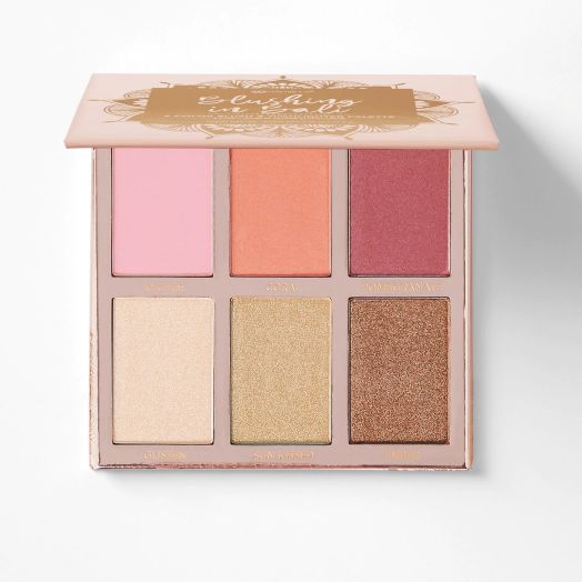 BH Cosmetic Blushing in Bali 6 Color Blush and Highlighter Palette - AllurebeautypkBH Cosmetic Blushing in Bali 6 Color Blush and Highlighter Palette