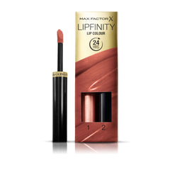 Max Factor Lipfinity Lip Colour Lipstick 2step Long Lasting 070 Spicy 2.3 Ml + 1.9 G