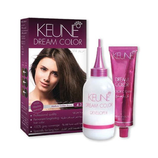 Keune Dream Color Medium Golden Brown - 4.3 - AllurebeautypkKeune Dream Color Medium Golden Brown - 4.3