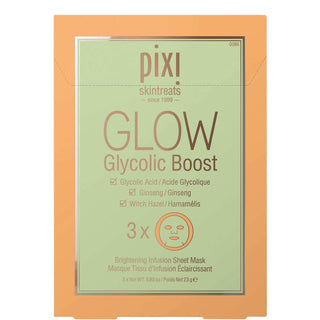 Pixi Glow Brightening Infusion Sheet Mask 3x0 / 23G - AllurebeautypkPixi Glow Brightening Infusion Sheet Mask 3x0 / 23G