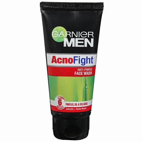 Garnier Men Acno Fight Anti-Pimple Facewash 50Gm - AllurebeautypkGarnier Men Acno Fight Anti-Pimple Facewash 50Gm