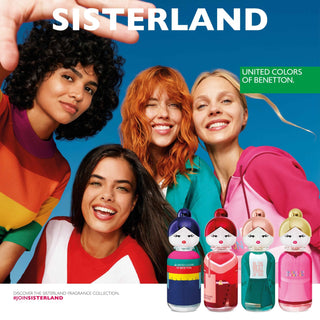 Benetton Sisterland Red Rose EDT For Women 80Ml - AllurebeautypkBenetton Sisterland Red Rose EDT For Women 80Ml