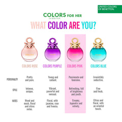 Benetton Colors Rose EDT For Women 50Ml - AllurebeautypkBenetton Colors Rose EDT For Women 50Ml
