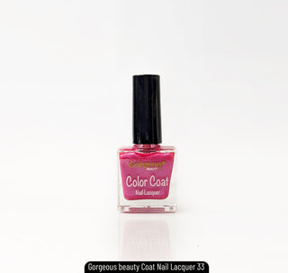 Gorgeous Beauty Color Coat Nail Lacquer - AllurebeautypkGorgeous Beauty Color Coat Nail Lacquer