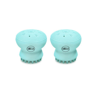 Lurella Facial Exfoliator Sponge - Turquoise FE 02 - AllurebeautypkLurella Facial Exfoliator Sponge - Turquoise FE 02