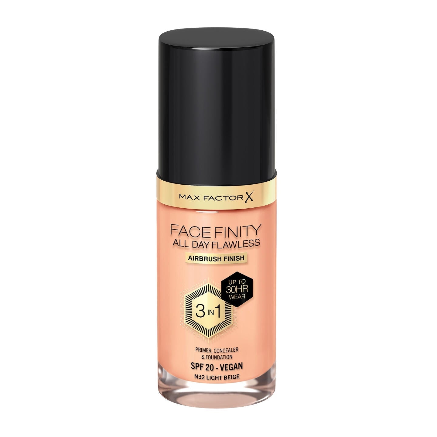 Max Factor Facefinity All Day Flawless 3In1 Foundation - AllurebeautypkMax Factor Facefinity All Day Flawless 3In1 Foundation