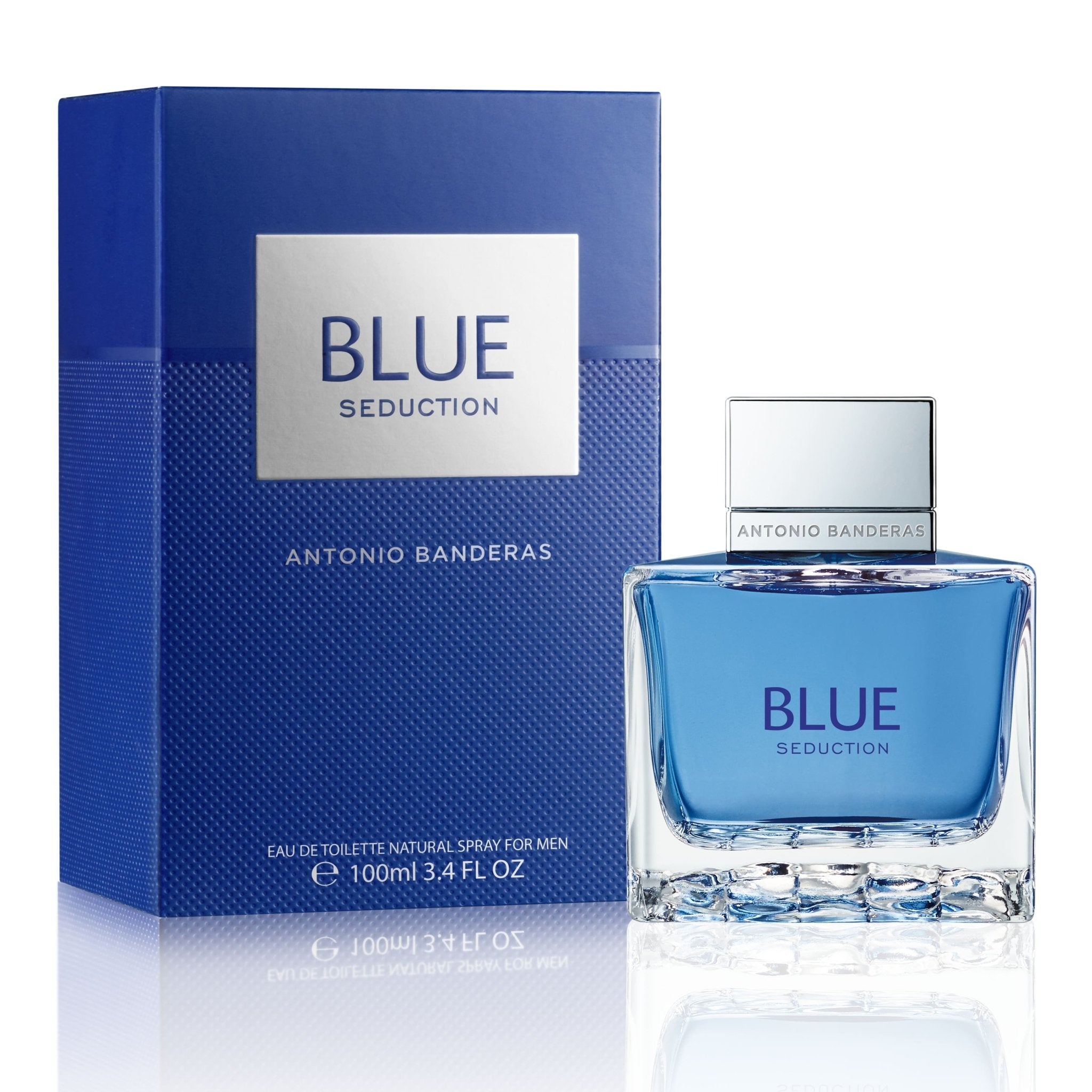 Antonio Banderas Blue Seduction Perfume For Men Eau De Toilette 100ml - AllurebeautypkAntonio Banderas Blue Seduction Perfume For Men Eau De Toilette 100ml