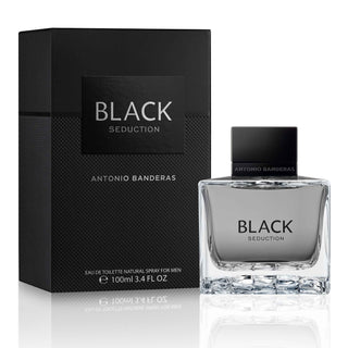 Antonio Banderas Seduction In Black Perfume For Men Eau De Toilette 100ml - AllurebeautypkAntonio Banderas Seduction In Black Perfume For Men Eau De Toilette 100ml